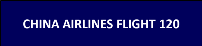 China Airlines Flight 120 Icon Selected