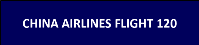 China Airlines Flight 120 Icon