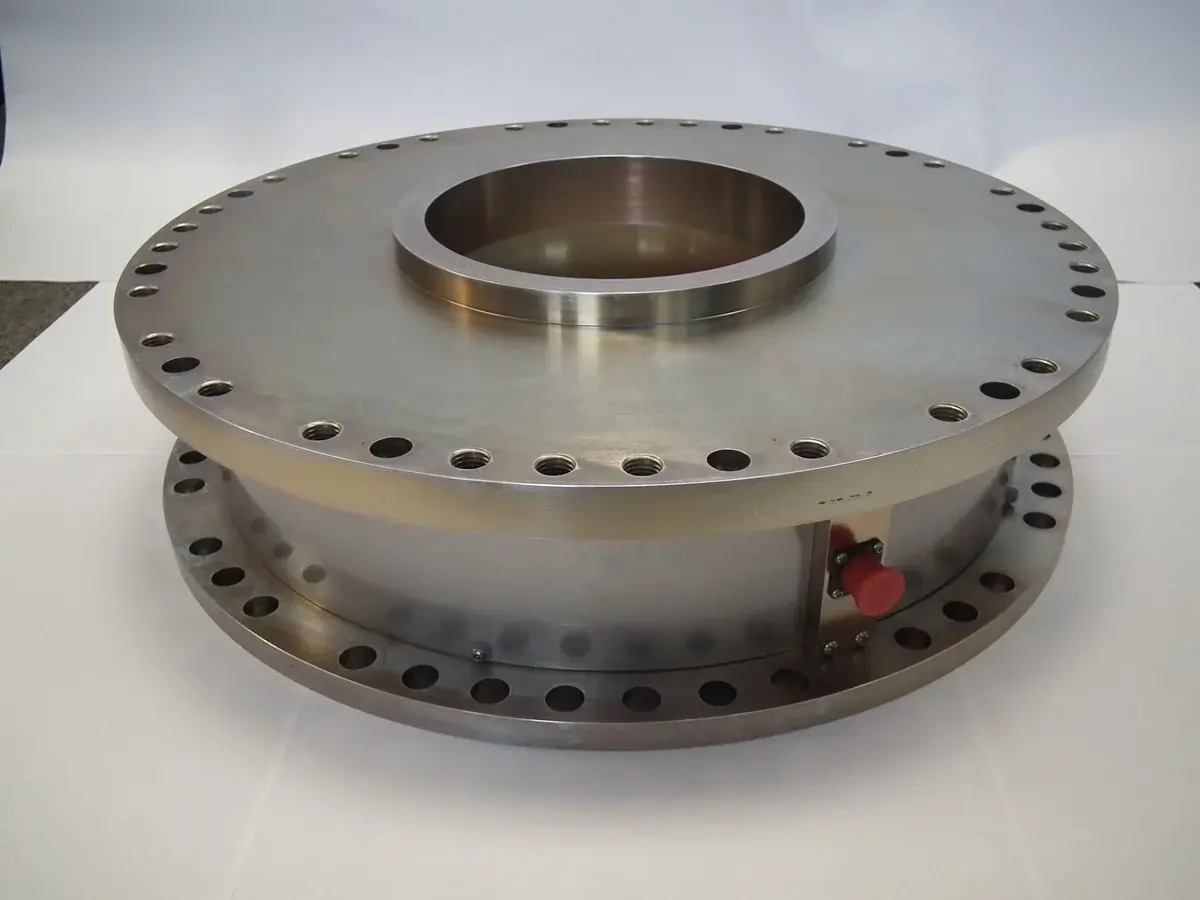 Angled view of AWS Annular Torque Sensor