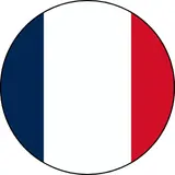 Circular French Flag