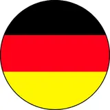 Circular German Flag