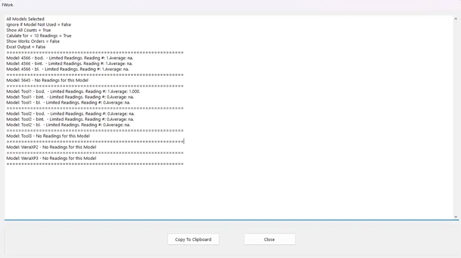 Notepad with calculations