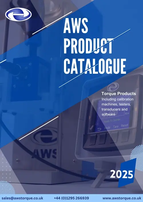 Catalogue cover for torque equipment