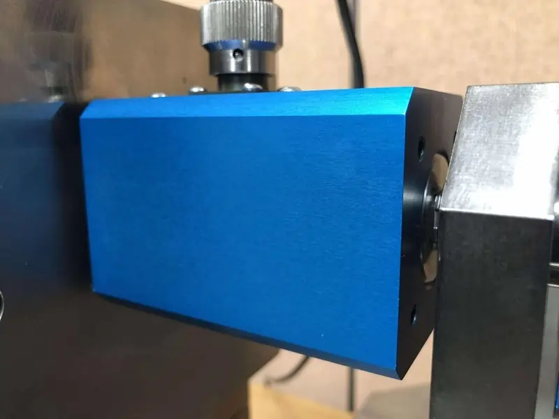 AWS Blue Torque Transducer in a calibration rig