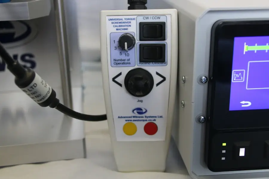 Handheld Controller for the Universal Torque Screwdriver Calibration Machine