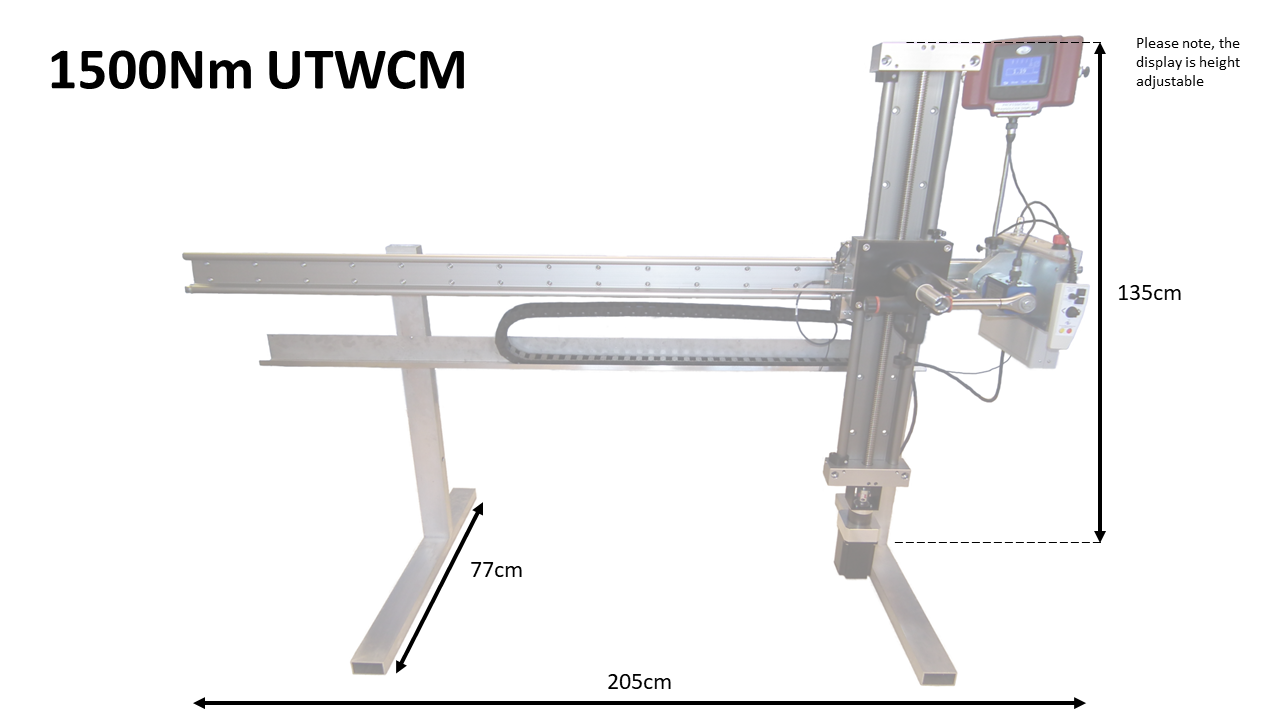 1500Nm UTWCM Dimensions