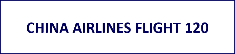 China Airlines Flight 120 Icon Selected