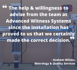 Advanced Witness Systems Testimonial 1